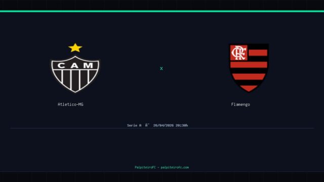 Atletico-MG x Flamengo: Análise, Estatísticas e Palpites — 26/04/2026