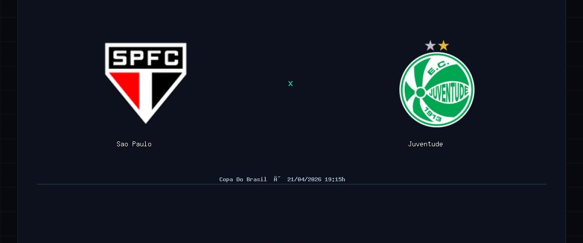 Sao Paulo x Juventude: Análise, Estatísticas e Palpites — 21/04/2026