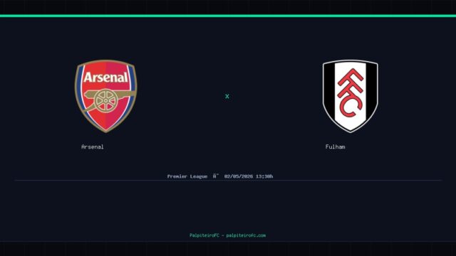 Arsenal x Fulham: Análise, Estatísticas e Palpites — 02/05/2026