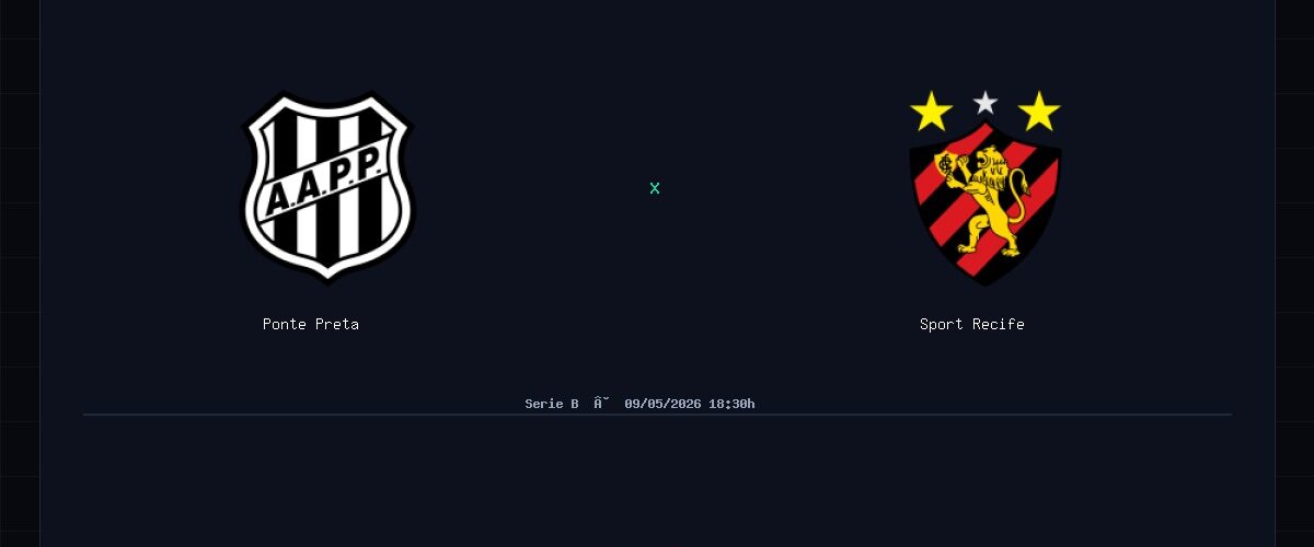 Ponte Preta x Sport Recife: Análise, Estatísticas e Palpites — 09/05/2026